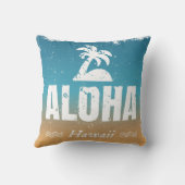 レトロアロハハワイ クッション (裏面)