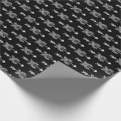 レトロアロークロスカントリーギフトXC走のロゴf ラッピングペーパー (角)