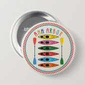 レトロアンアルバーカヤック 缶バッジ (正面&裏面)