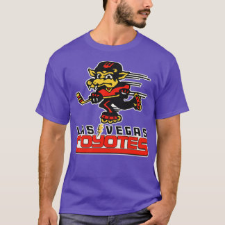 レトロアンシャクトラスベガスコヨーテスローラホッケー Tシャツ