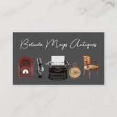 レトロアンティーク業者名刺 名刺 (正面)