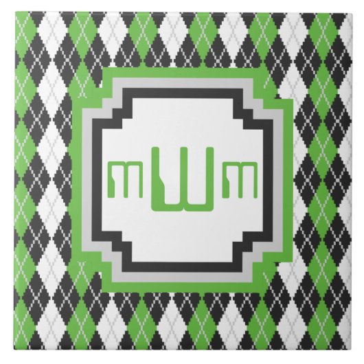 レトロアーガイルタイル タイル (正面)