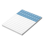 レトロアーガイルメモ帳 ノートパッド (回転)