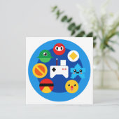 レトロアーケードおもしろい サンキューカード (スタンド正面)