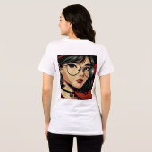 レトロアーケードアドベンチャーTシャツ トライブレンドＴシャツ (裏面全面)