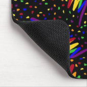 レトロアーケードカーペットノンスリップまたは滑ることマウスパッド#1-3 マウスパッド (コーナー)