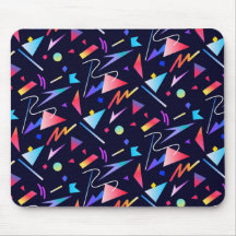 レトロアーケードカーペットノンスリップまたは滑ることマウスパッド#1-4