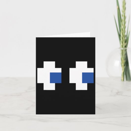 レトロアーケードゲームハロウィーン幽霊パートナーグループ カード (正面)