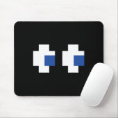 レトロアーケードゲームハロウィーン幽霊パートナーグループ マウスパッド (マウス)