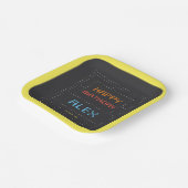 レトロアーケードゲーム子供の誕生日パーティー ペーパープレート (傾斜あり)