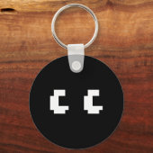 レトロアーケードゲーム幽霊アイズ80sハロウィングループC キーホルダー (正面)