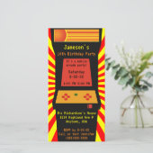 レトロアーケードコンソールビデオゲーム誕生日パーティー (スタンド正面)