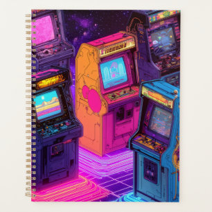 レトロアーケードマシン プランナー手帳