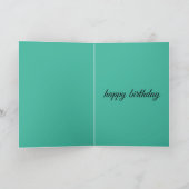 レトロアーケード風ゲーマー誕生日カード「レベルアップ」 カード (内部)