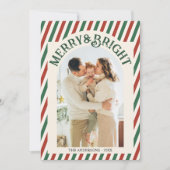 レトロアーストライプチファミリーフォトブメリーライト シーズンカード (正面)