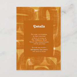 レトロアーチと曲げ、ライン黄色の詳細En エンクロージャーカード