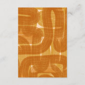 レトロアーチと曲げ、ライン黄色の詳細En エンクロージャーカード (裏面)