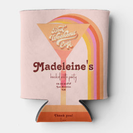 レトロアーチヴィンテージサンセットバチェロレッテ歓迎 缶クーラー