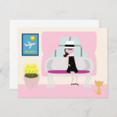 レトロアートカートゥーンブレックファーストウィズステファニー (正面/裏面)