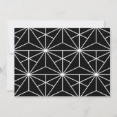 レトロアートデコハッピーニューイヤーホリデーフォトカード シーズンカード (裏面)