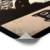 レトロアートヴィンテージパリカバー ポスター (角)