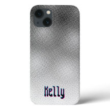 レトロアート白黒モアレ3Dムービー