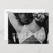 レトロアート結婚デコ感謝していスユー ポストカード (正面/裏面)