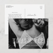 レトロアート結婚デコ感謝していスユー ポストカード (正面/裏面)