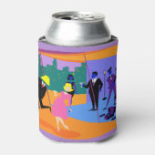 レトロアーバンルーフトップパーティークーラーボックス 缶クーラー (缶正面)