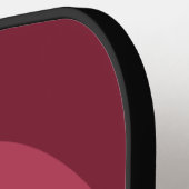 レトロアーパーソナライズされたチ ピックルボールラケット (左詳細)