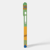 レトロアールデコジャズサウスウエストニューメキシコカラー Case-Mate iPhoneケース (裏面 / 左)