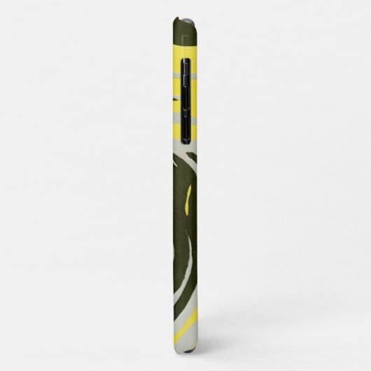 レトロアールデコジャズヴィンテージサークル旋回パターン Case-Mate iPhoneケース (裏面/左)