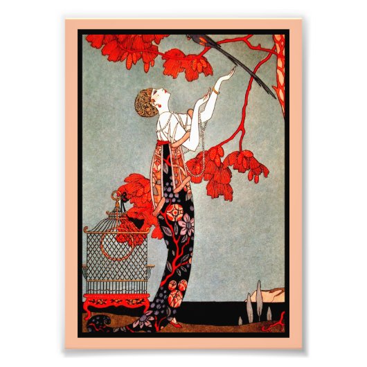 レトロアールデコプリント フォトプリント            (正面)