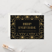 レトロアールデコメリーすべて カード (正面/裏面インサイチュ)