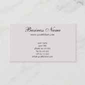 レトロアールデコヴィンテージダイヤモンド三角形パターン 名刺 (正面)