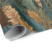 レトロアールヌーボードラゴンフライボホシック ラッピングペーパー (ロールコーナー)