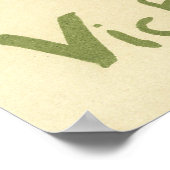 レトロアールヌーボーレーヌドジョワ ポスター (角)