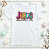 レトロイエズスフェイスイースター Tシャツ