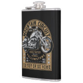 レトロイエローストーンバイク フラスク (左)