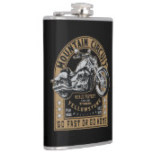 レトロイエローストーンバイク フラスク (右)