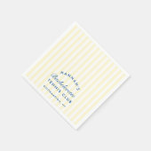 レトロイエローラストスイング前のリングや輪テニスバック スタンダードカクテルナプキン (角)