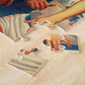 レトロイラストレーション ジグソーパズル (側面)