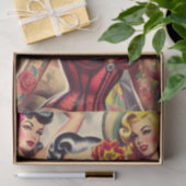 レトロインキガール 薄葉紙 (ギフト)