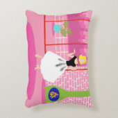 レトロインザピンクアクセントピロー アクセントクッション (正面(垂直))