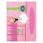 レトロインザピンクテーブルクロス テーブルクロス (正面)