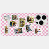 レトロインスタントフィルムフォトコラージュ Case-Mate iPhoneケース (裏面 (横))