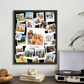 レトロインスタントフィルム写真21フォトコラージュ ポスター