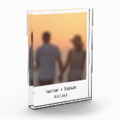 レトロインスタント写真カスタム名モダンフォトブロック フォトブロック (左)