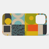 レトロインスパイアの将来の抽象芸術図 Case-Mate iPhoneケース (裏面 (横))