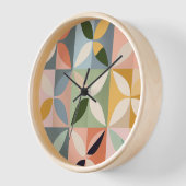 レトロインスパイアハワイアン掛け時計 壁時計 (傾斜)